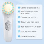 Galvanic Facial Machine Face Massager 7 in 1 Skin Care Tools High Frequency Facial Machine - Image 2
